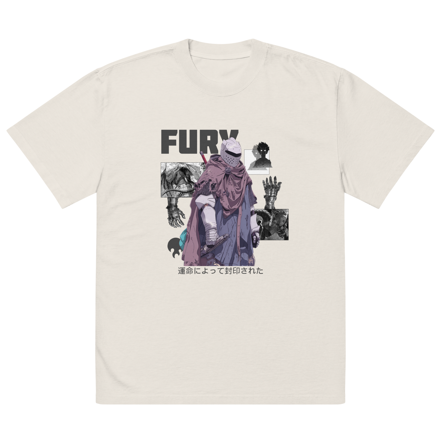 FURY OVERSIZED TEE